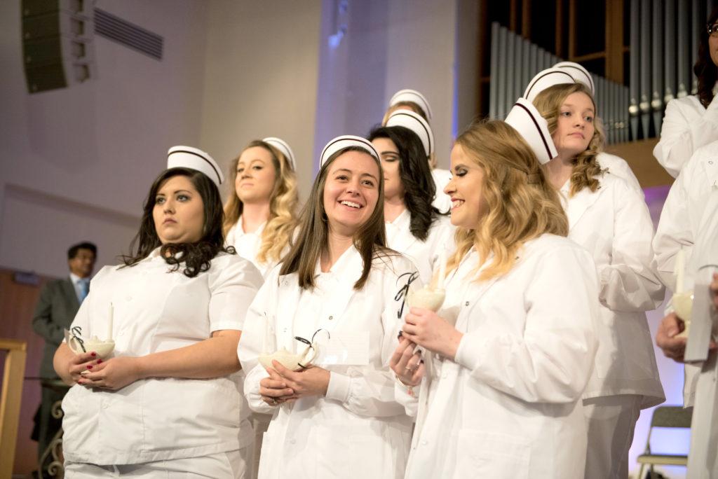 Campbellsville University holds pinning ceremony for graduating nursing students