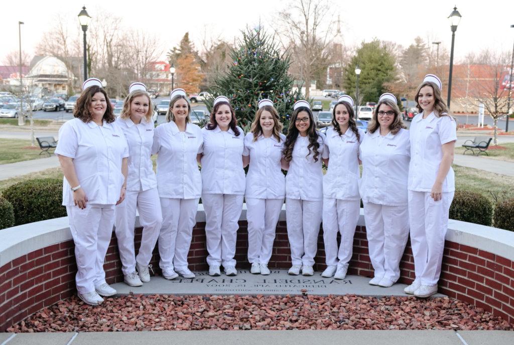 Nine Campbellsville University nursing students pinned at December ceremony